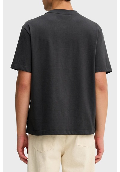 Calvin Klein Erkek T Shirt Lv04re833g 8mn Gri Gri