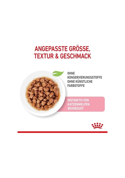 Kitten Sterilised Gravy Yavru Kedi Konservesi, 12x85 G