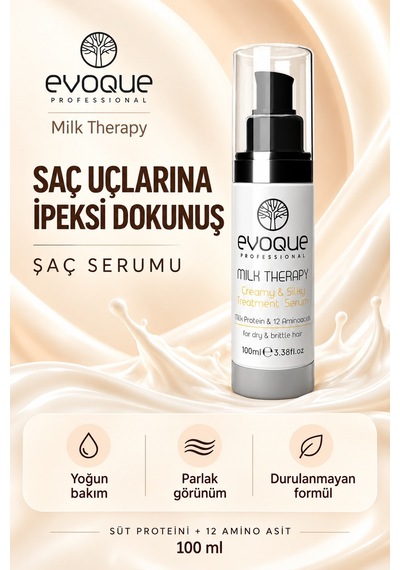 Evoque Milk Therapy Saç Serumu 100 ML