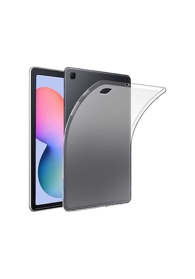 Samsung Galaxy Tab S6 Lite Sm P610 Uyumlu Şeffaf Silikon Tablet Kılıfı Kılıf