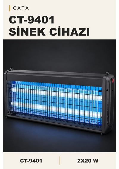 Cata Ct-9401 2x20w Elektrikli Sinek Cihazı
