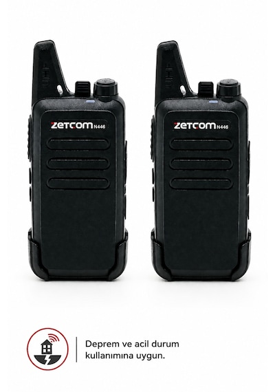 N446 Pmr Deprem Ve Acil Durum El Telsizi 2'li Set