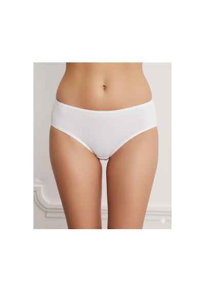 Eros Kadın Pamuklu Klasik 3'lü Slip Külot Çok Renkli