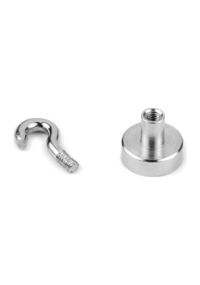 12Mm Pot Mıknatıs - Güçlü Neodyum Askı Kanca Mıknatıs