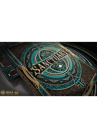 Npcc Noir Arts Royal Sanctuary Emerald Premium Oyun Kağıdı Koleksiyonluk İskambil Kartları