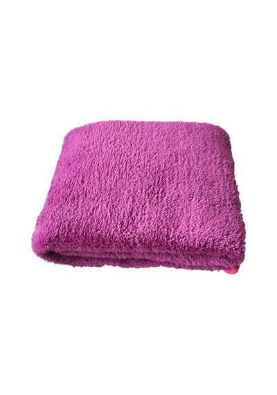 Kedi Ve Köpek Battaniyesi Yumuşak Welsoft Peluş Yıkanabilir Mor 1 Adet Orta Boy 100x80