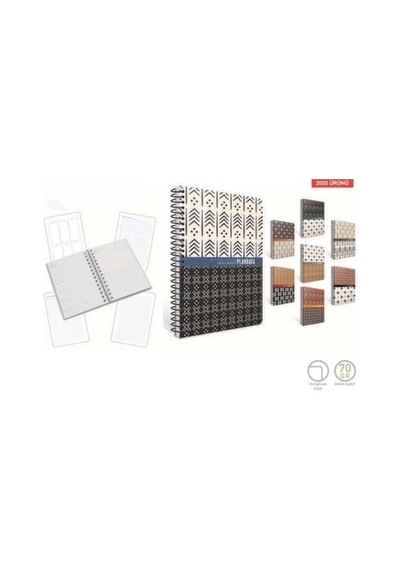 Gıpta Planlayıcı 17x24 120 Yaprak Çok Renkli