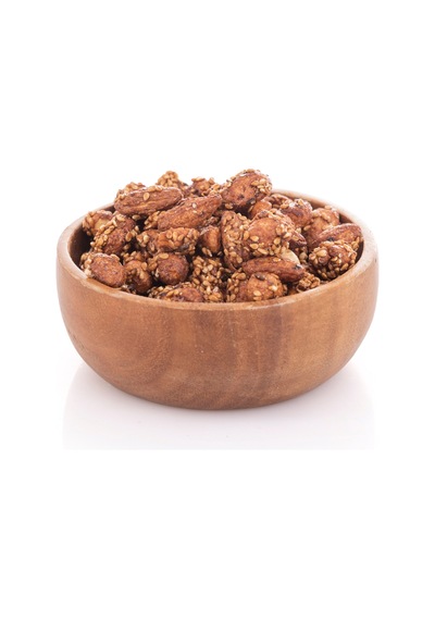 Ballı Susamlı Fıstık 500 G Kavrulmuş Kuruyemiş Enerji Atıştırmalık Diğer