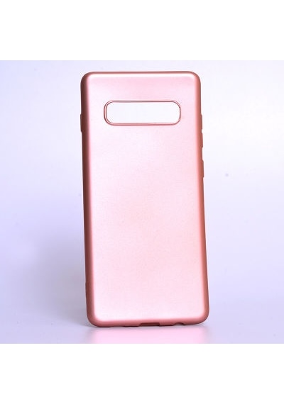 Samsung Galaxy Uyumlu S10 Plus Kılıf Esnek Premier Silikon Kapak Rose