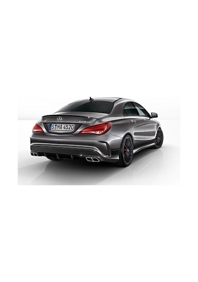 Mercedes Cla Bagaj Üstü Spoiler W117 Piano Black Boyalı