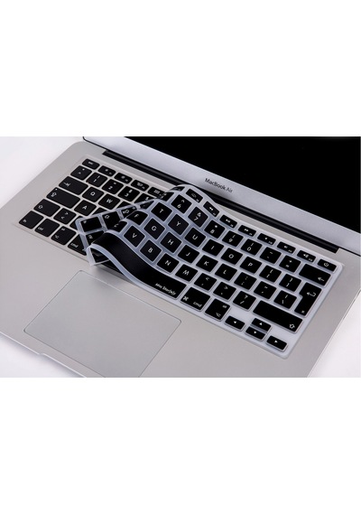 Apple Uyumlu MacBook Air 11inç Klavye Koruyucu Uk-eu İngilizce A1370 A1465 Modelleri İle Uyumlu Şeffaf