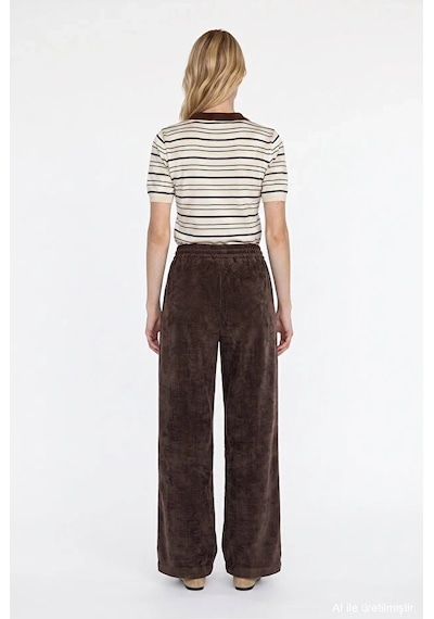 Quzu 24k71211 Pantolon Kahverengi