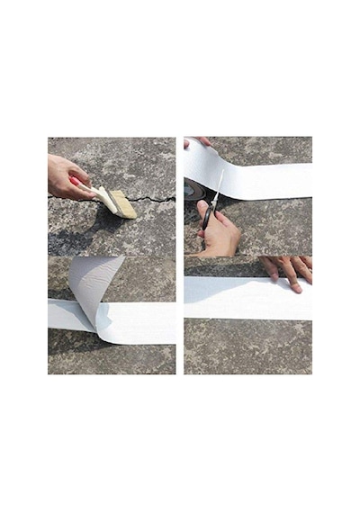 27kids Home Air Çamur Bant Süper Güçlü Su Sızdırmaz Tamir Çatlak Boru Bandı 2m X 10cm Açık Bej