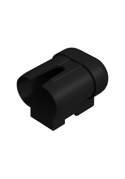 Cateksss 32x50 Mm Elips Ayarlı Yan Izgara Pabuç Siyah - 54 Lü Paket