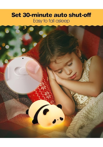 Sevimli Panda Gece Lambası Hediye Kutulu Çocuklar İçin, Led Yumuşacık Silikon Hayvan Lambası, 3 Seviyeli Kısılabilir Çocuk Odası Işığı, Bebek Masası Dekoru, Paskalya Hediyeleri, Erkek Ve Kız Diğer Sevimli Panda Gece Lambası Hediye Kutulu Çocuklar İçin, Led Yumuşacık Silikon Hayvan Lambası, 3 Seviyeli Kısılabilir Çocuk Odası Işığı, Bebek Masası Dekoru, Paskalya Hediyeleri, Erkek Ve Kız Diğer