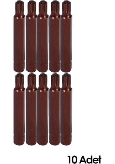 Dorf Tools T30 H10 Bits Uç 75mm 10'lu Paket