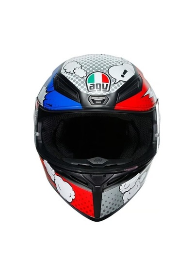 Agv K1 Multi Bang Matt Italy Kask Mavi