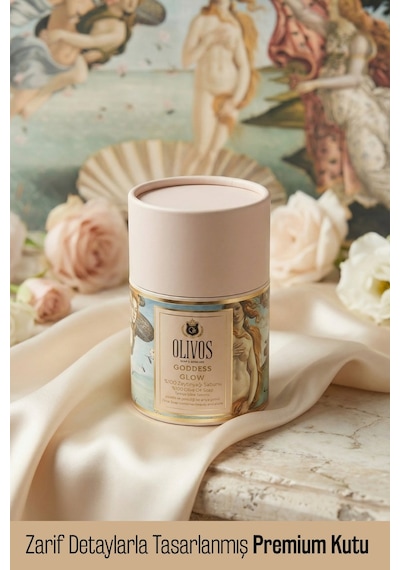 Olivos Goddess Glow %100 Zeytinyağlı El Yapımı Katı Sabun Premium Kutulu 2 100 G Beyaz Sabun