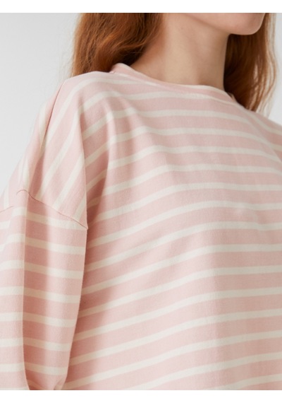 Oversize Kadın Sweatshirt Pembe