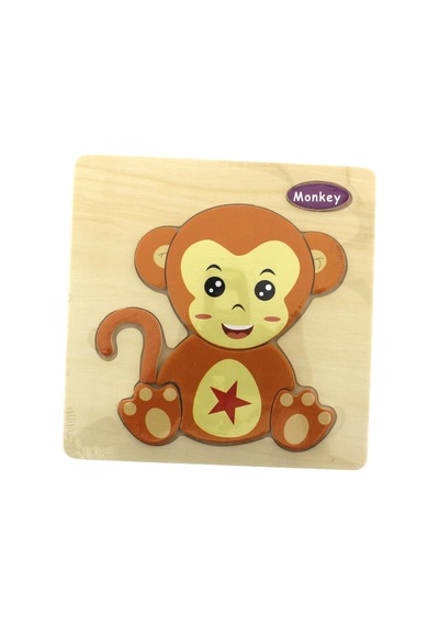 Mega-ahşap Maymun Puzzle