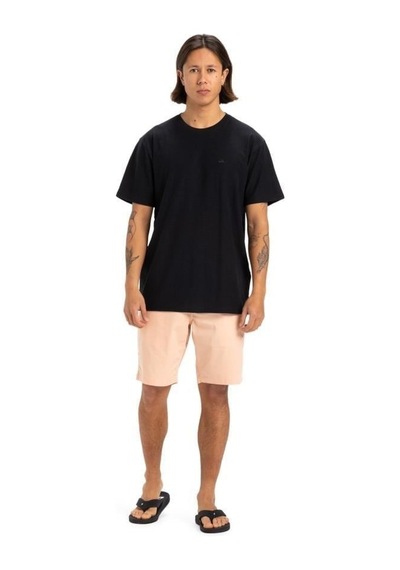 Quiksilver Slub Roundneck Erkek T-shirt-29758 Siyah
