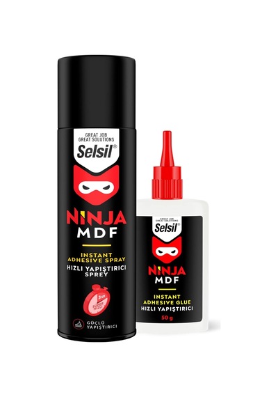 Mdf Kit Hızlı Yapıştırıcı 400ml 100gr