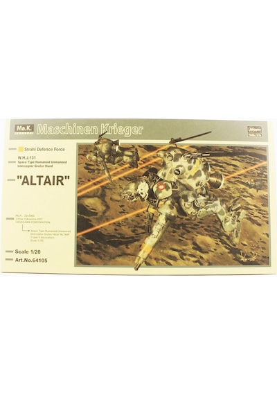 Hasegawa Mk07 64105 1/20 Ölçek, Altair W.h.j.131, Maschinen Krieger Serisi, Bilim Kurgu Plastik Model Kiti-58241
