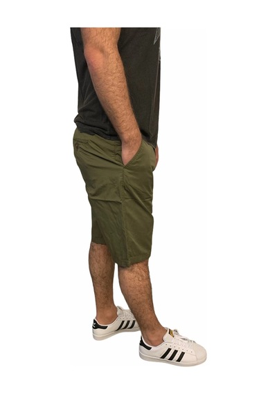 Superfly Chino Erkek Haki Şort 21706-03 Siyah