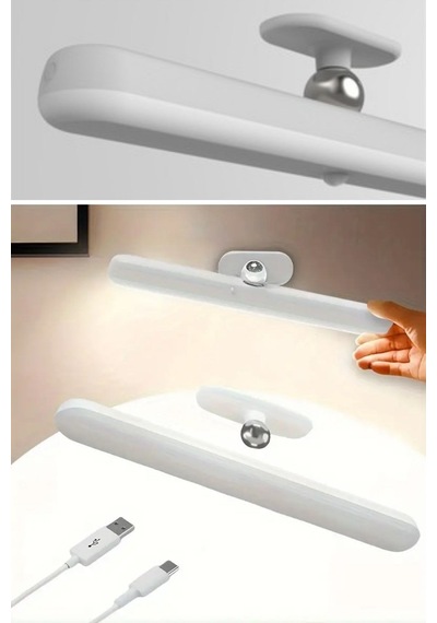Buffer Dokunmatik Usb İle Şarj Olabilen 27 Cm Led Aydınlatma Makyaj Aynası Işığı 11