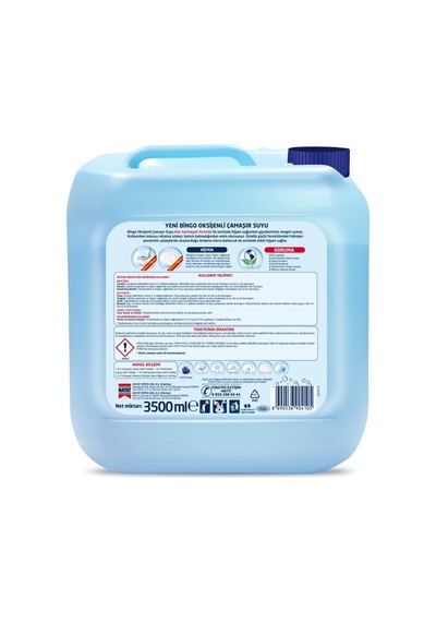 Bingo Oksijen Hassas Hijyen Klorsuz Çamaşır Suyu 3500 ML