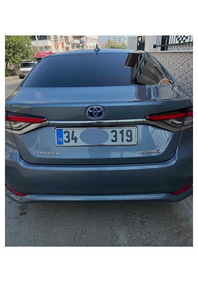 Krom Nikelajlı Oto Plakalık 1 Adet Krom Plakalık