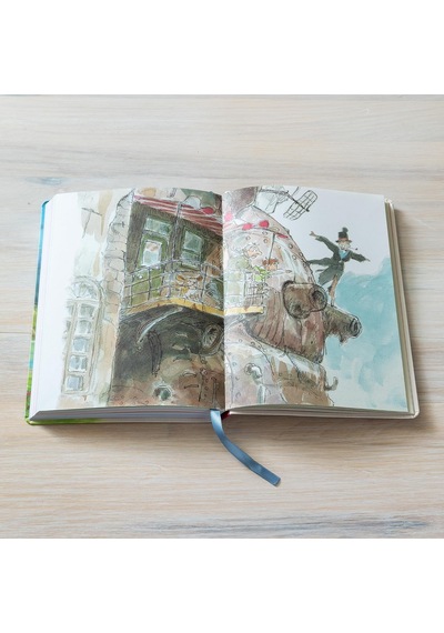 Howl's Moving Castle Journal Castle By The Lake 103 Ivory
