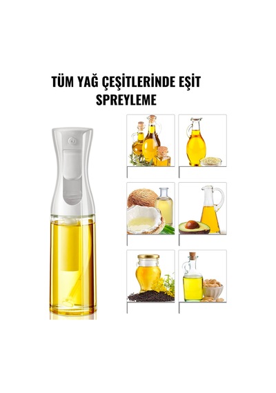 Sprey Yağdanlık, Zeytinyağına Uygun, Polarize Spreyleme, Ömür Boy
