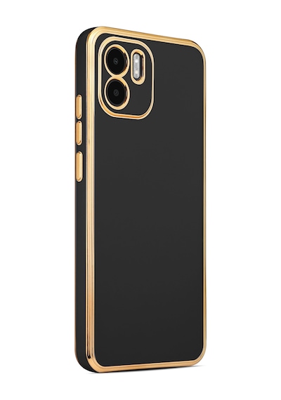 Effox Redmi A1 Kılıf Bark Kapak - Siyah Siyah