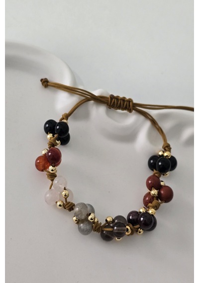 Sertifikalı 6 Mm Oğlak Burcu Doğaltaş Bileklik Oniks, Obsidyen, Dumanlı Kuvars, Pembe Kuvars, Labradorit, Jasper, Akik, Lal Çok renkli Sertifikalı 6 Mm Oğlak Burcu Doğaltaş Bileklik Oniks, Obsidyen, Dumanlı Kuvars, Pembe Kuvars, Labradorit, Jasper, Akik, Lal Çok renkli