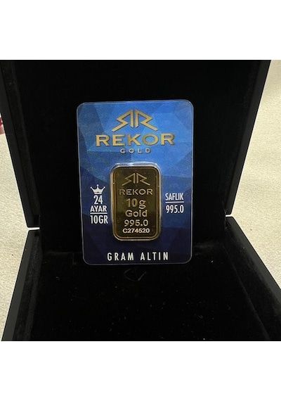 1 Adet 10 Gr 24 Ayar Altın Rekor