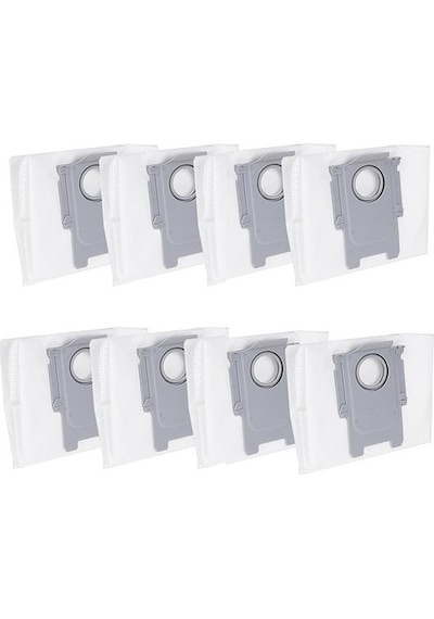 Srfn Ticaret Roborock S8 Pro Ultra Uyumlu Toz Torbası - 8 Adet