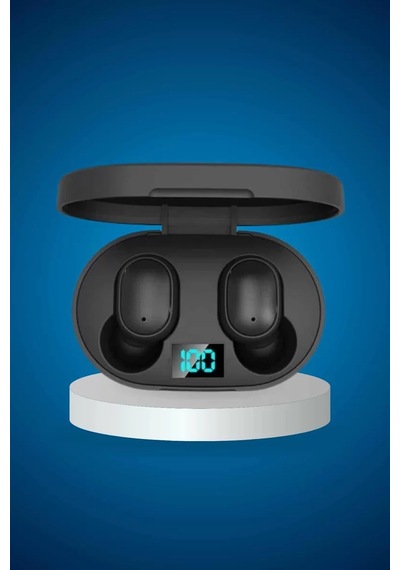 Hepsi İkili Bluetooth Kulaklık Dijital Göstergeli Uzun Pil Ömrü Yüksek Ses Kaliteli Najmaddin
