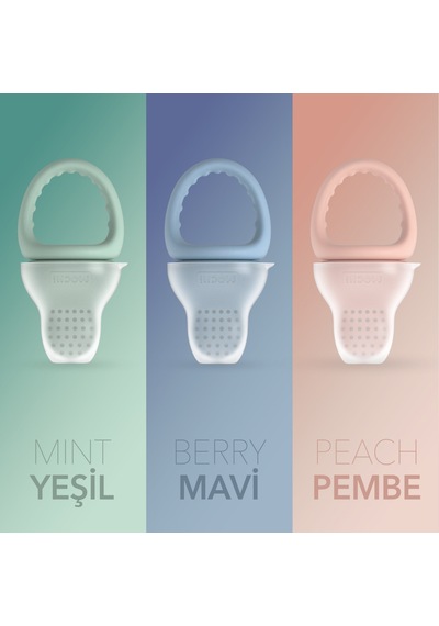 Mochi Pop Up Gıda Emziği Mint Mint