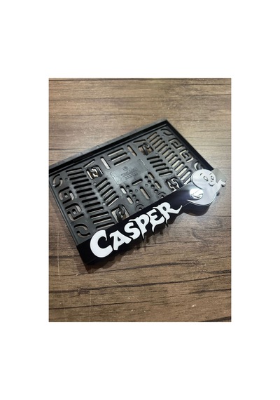 Pleksi Kabartmalı Casper Motor Plakalık