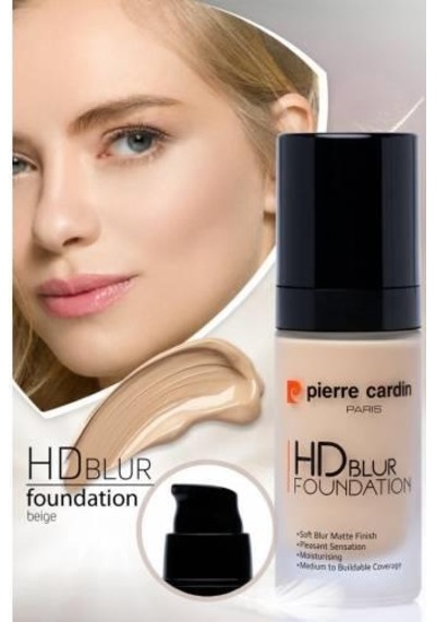 Pierre Cardin Hd Blur Pürüzsüz Görünüm Veren Mat Fondöten Beige
