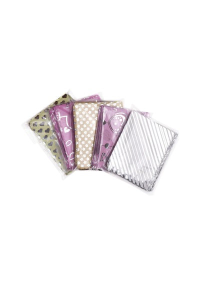 Bantlı Metalize Torba 100 Adet 7 x 9 CM