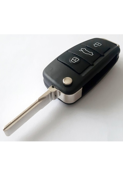 Audi Uyumlu A2 A3 A4 A6 A8 Anahtar Kabı Kumanda Kabı 3+1 Panik Butonlu