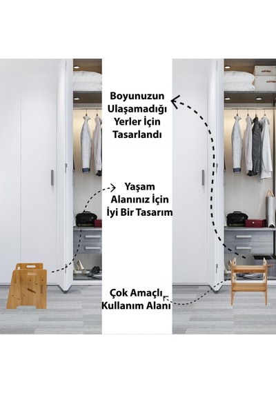 Minera Çocuk/yetişkin Montessori Ahşap Basamak, Yükseltici, Tabure Diğer Minera Çocuk/yetişkin Montessori Ahşap Basamak, Yükseltici, Tabure Diğer