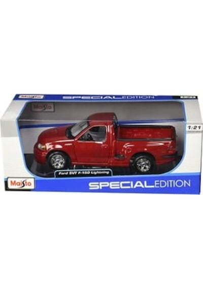 Maisto Ford Svt F-150 Lightning Red 2004 1/24 Model Araba