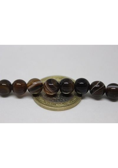 Akik Taşı 8Mm/10 Adet (3605)