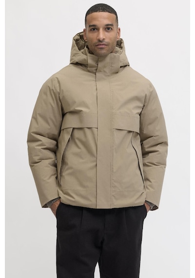 Jack & Jones Jprccmoon Erkek Şişme Mont Moon Jacket Sn Bej