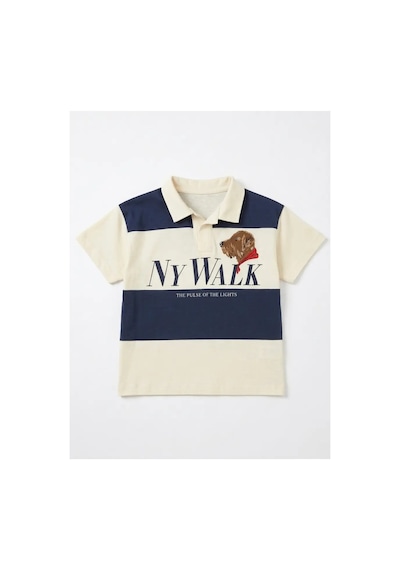Poala Kids Ny Polo Yaka Tshirt Siyah