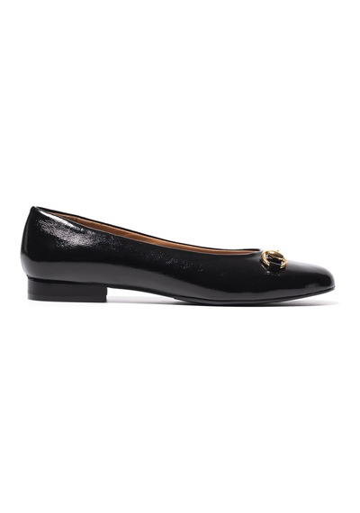 Patent Leather Black C07 Babet Kadın Diğer 69 32 V1 Chiara Bellini Patent Leather Weinkled Siyah