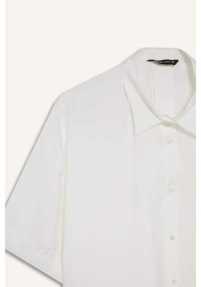 DeFacto Loose Fit Modal Kısa Kollu Gömlek F7080AX25SMER105